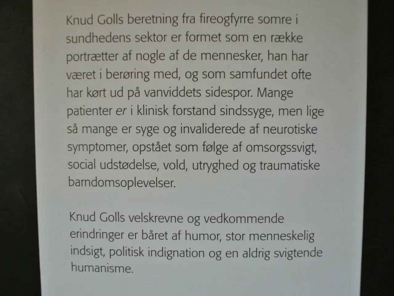 Billede 2 - vanviddets veje. fra fireogfyrre somre i sundheden