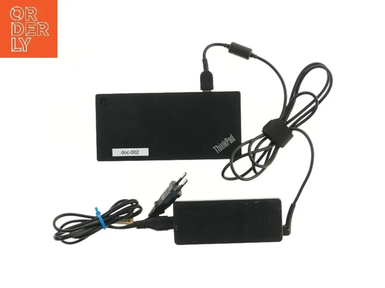 Billede 1 - Lenovo ThinkPad docking station med strømforsyning fra Lenovo (str. 17x8 cm)