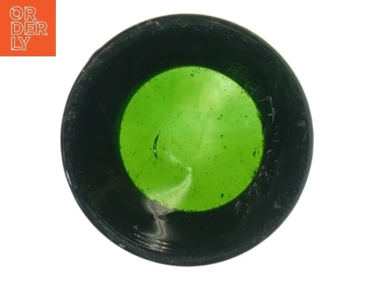 Billede 3 - Grøn glas lysestage fra Marimekko (str. 6,5x6 cm)