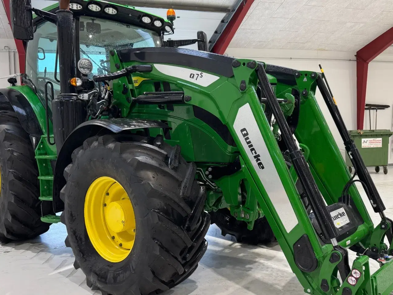 Billede 7 - John Deere 6R 215 MED FRONT PTO OG NY ÅLØ FRONTLÆSSER!