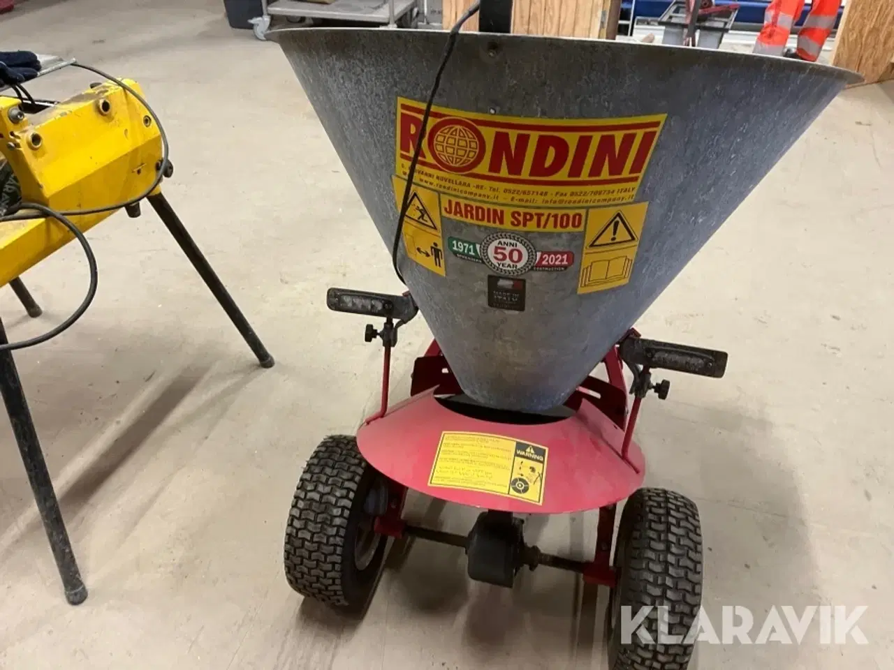 Billede 9 - Saltspreder Rondini Jardin SPT/100