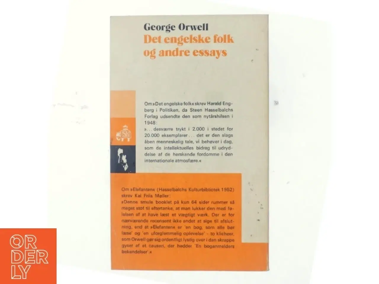 Billede 3 - Det engelske folk og andre essays af George Orwell (bog)