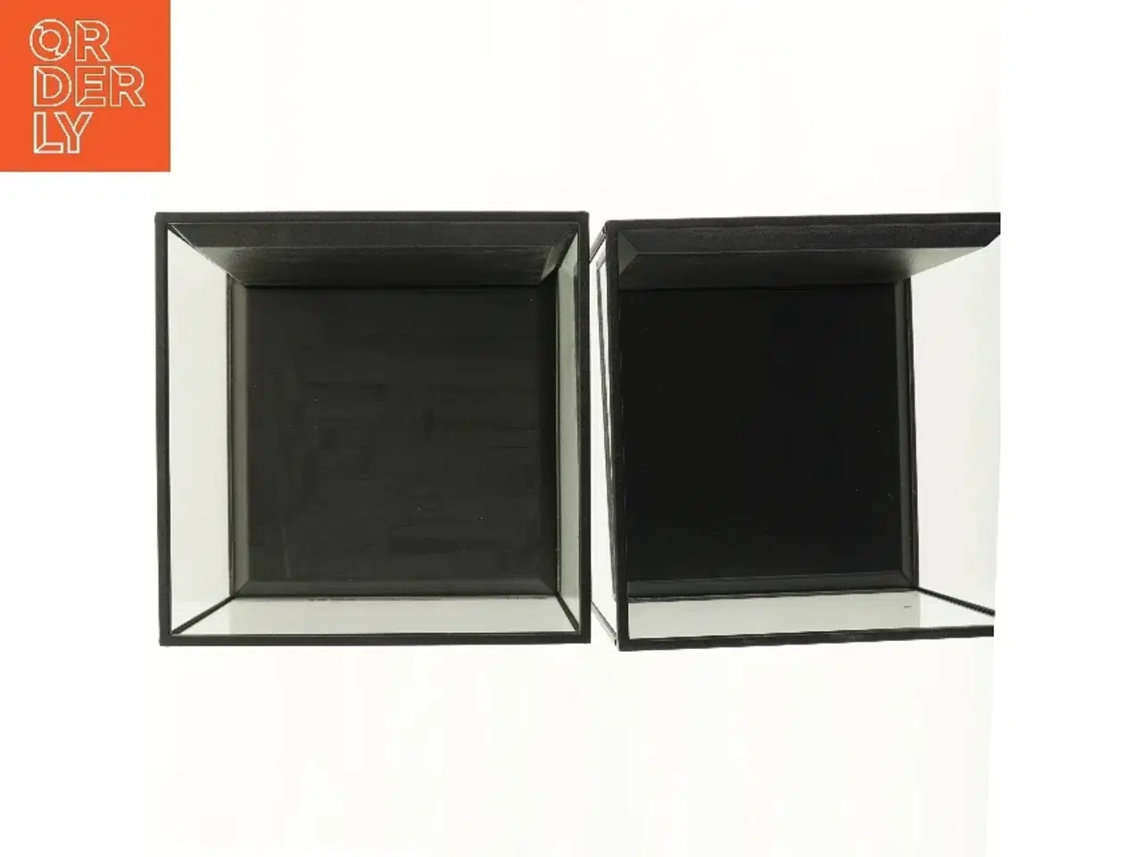 Billede 2 - Kvadratiske glaskasser (str. 30x30x30 cm)