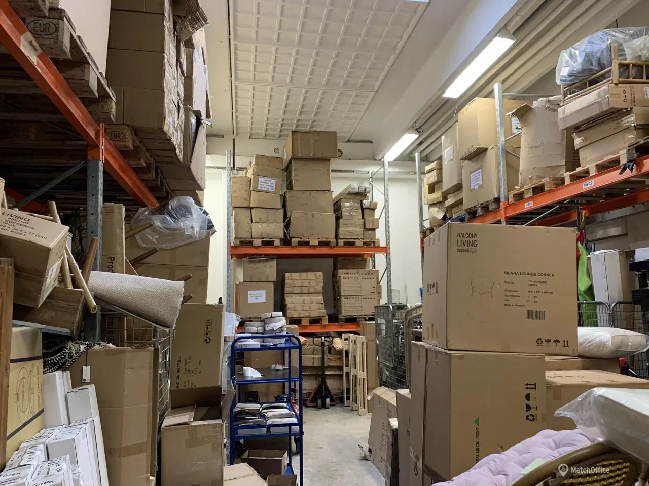 Billede 9 - Højloftet lager. showroom med port samt stort kontor