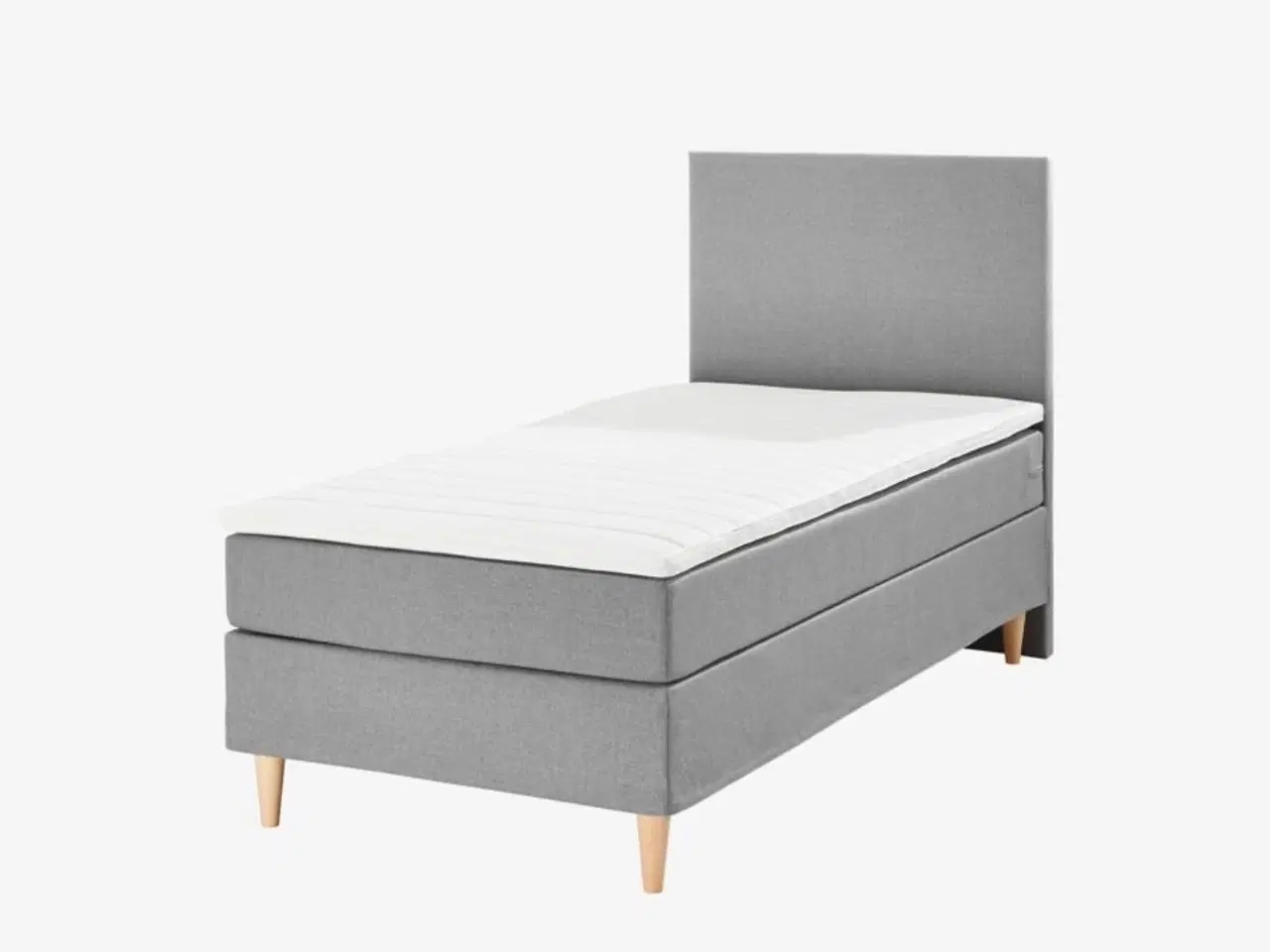 Billede 2 - Kontinentalseng 90x200cm LEIRKUP Inkl. gavl