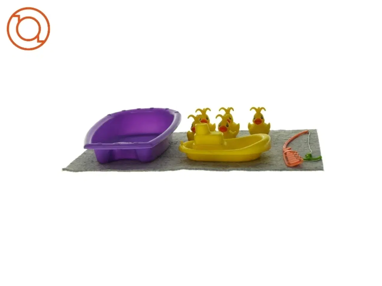 Billede 2 - Fiskesæt til badet (str. 27 x 13 og 16 x 10cm)