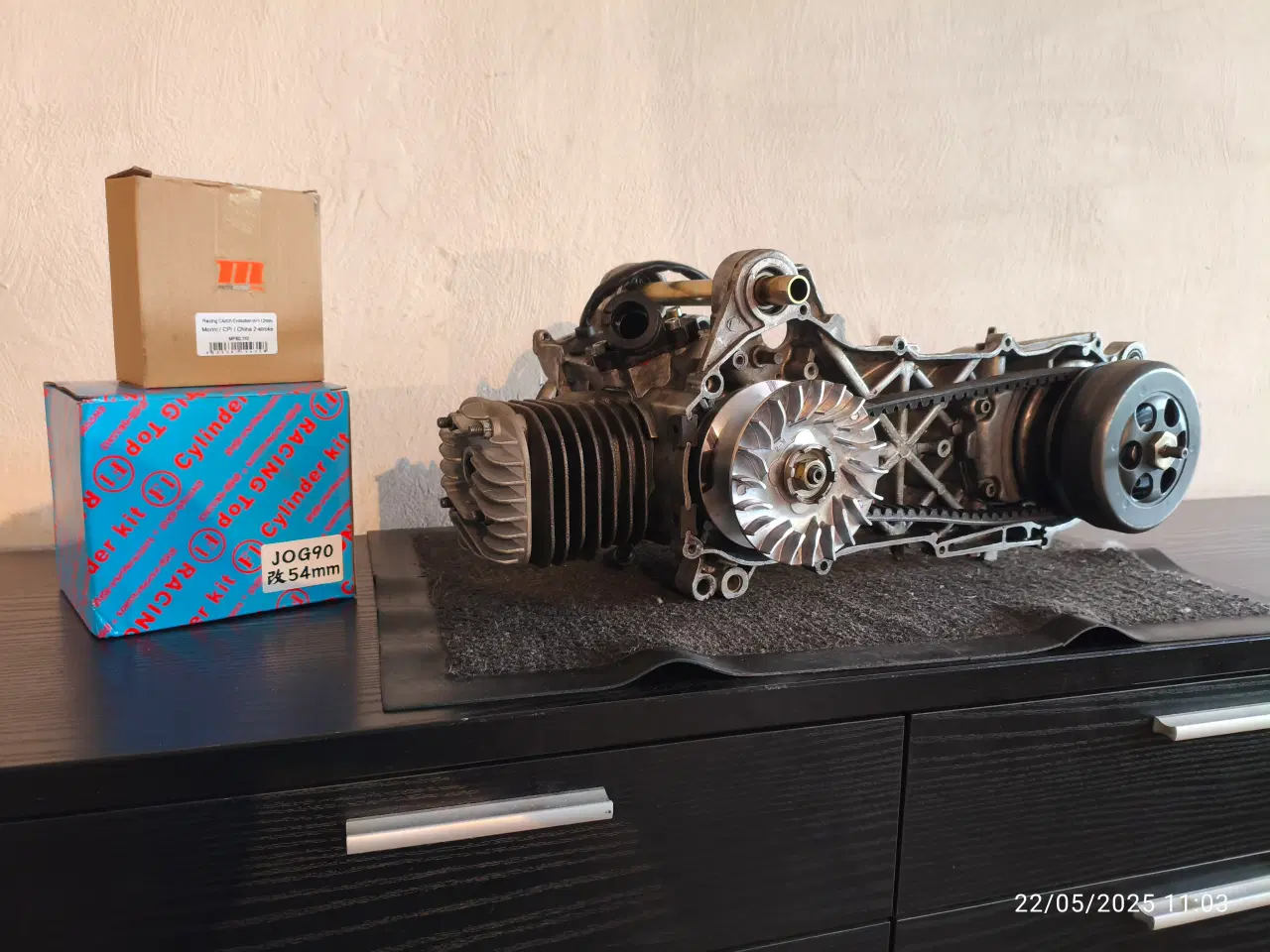 Billede 4 - Nyrenoveret Yamaha Axis 3WF motor 105cc