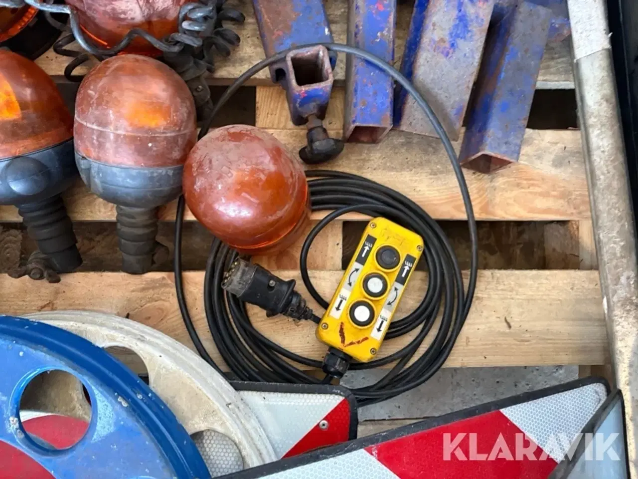 Billede 10 - Kæder, strammere, rotorblink & særtransportskilte