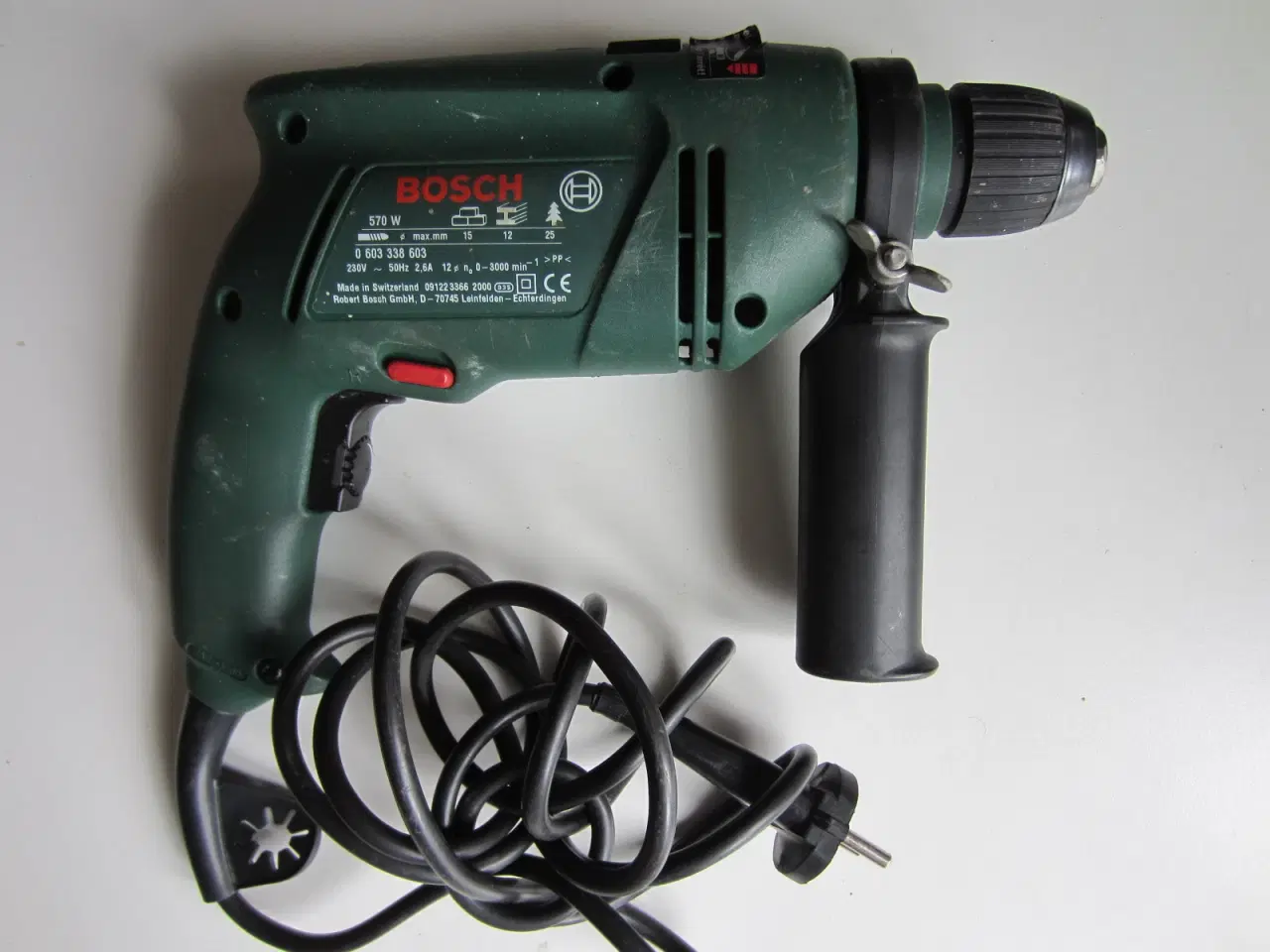 Billede 1 - BOSCH PSB 15RE slagboremaskine 230V 570W