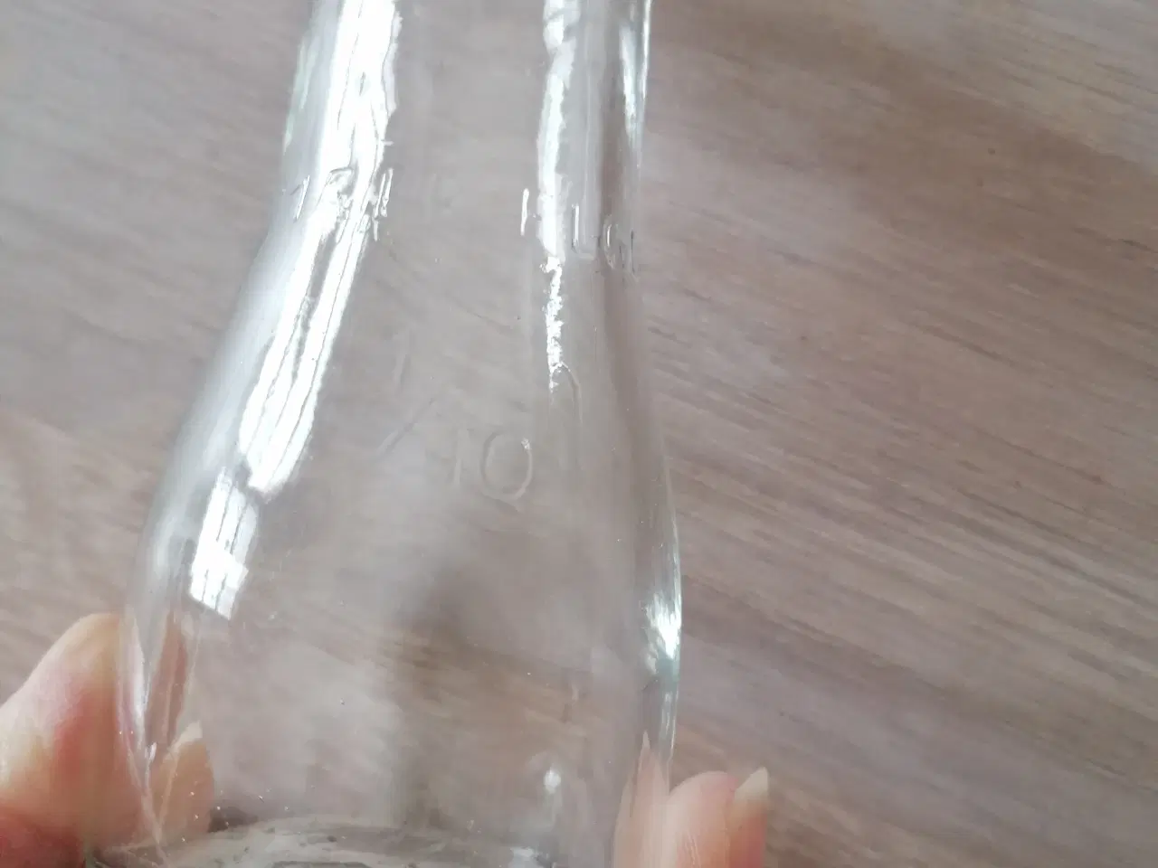Billede 1 - Gl. fløde flaske med låg