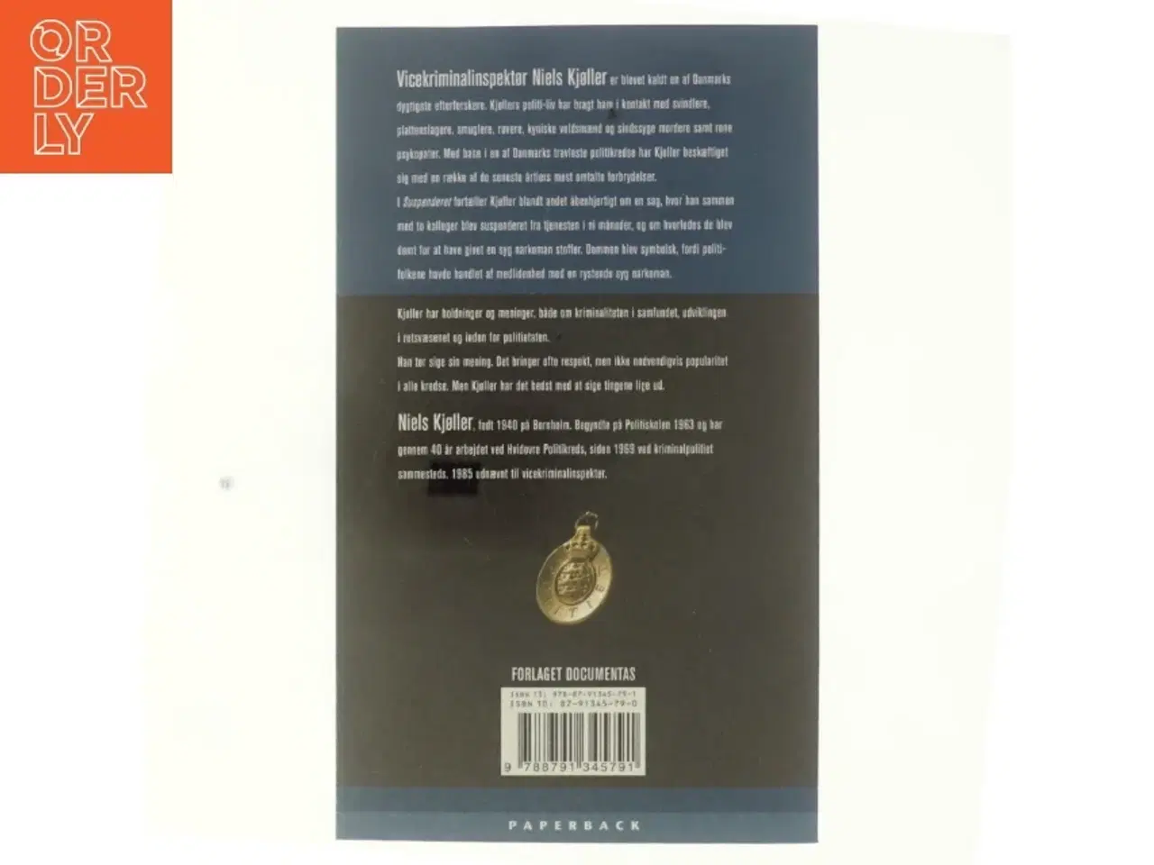Billede 3 - Suspenderet : et politi-liv blandt mordere og røvere af Niels Kjøller (Bog)