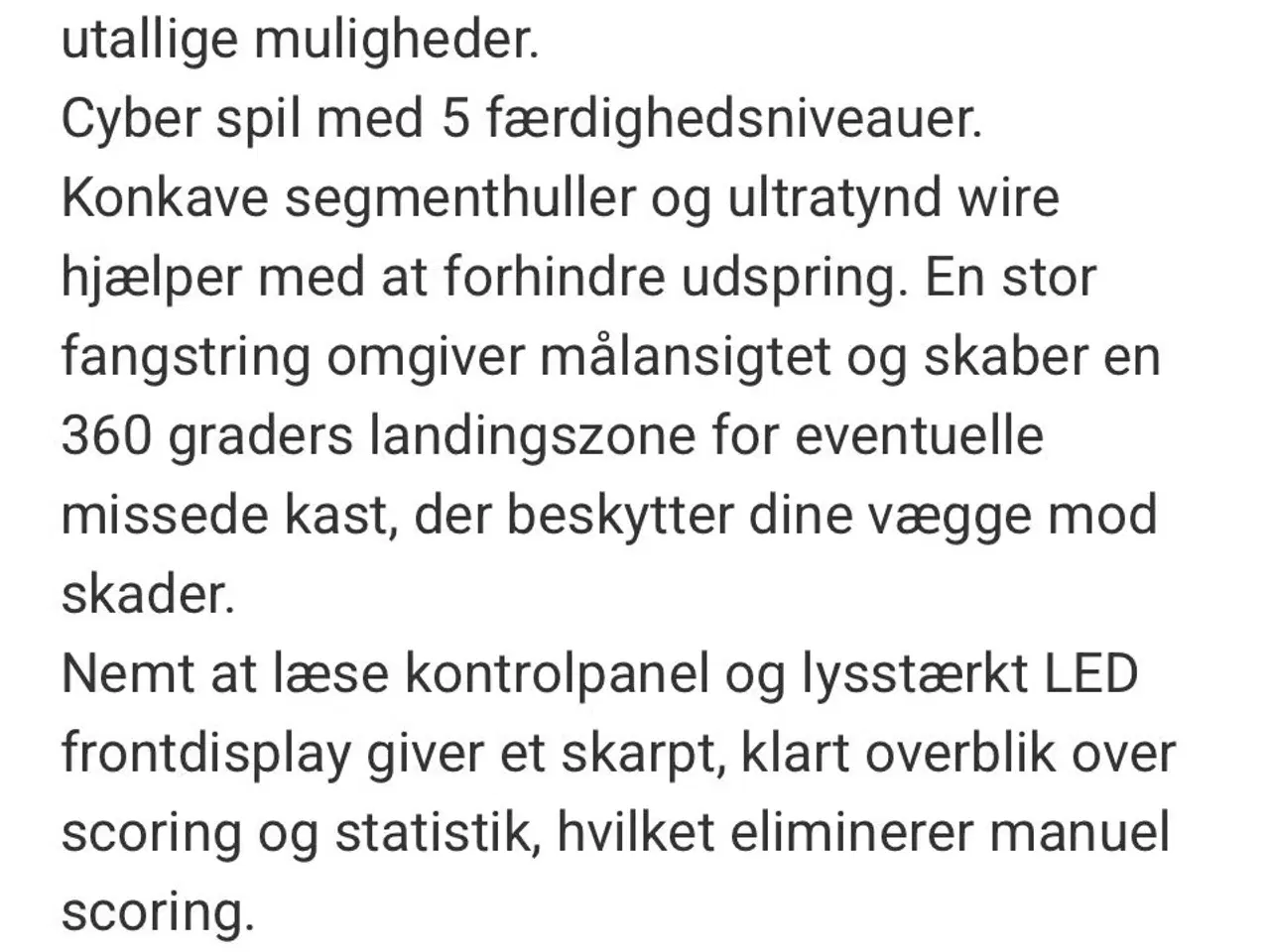 Billede 3 - Dartskive - elektronisk