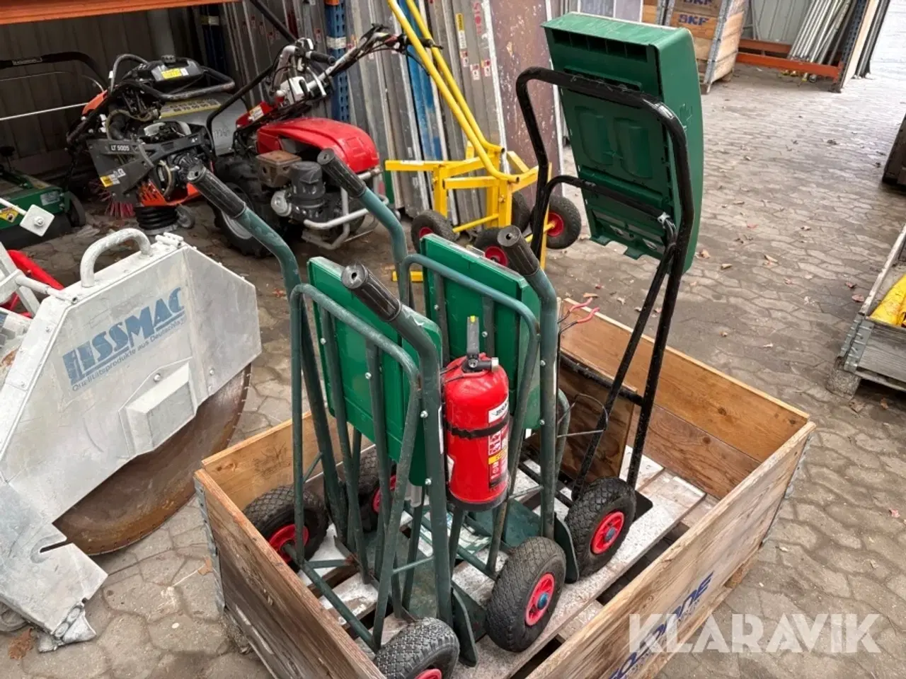 Billede 3 - Sækkevogne med førstehjælpsudstyr - 3 styk