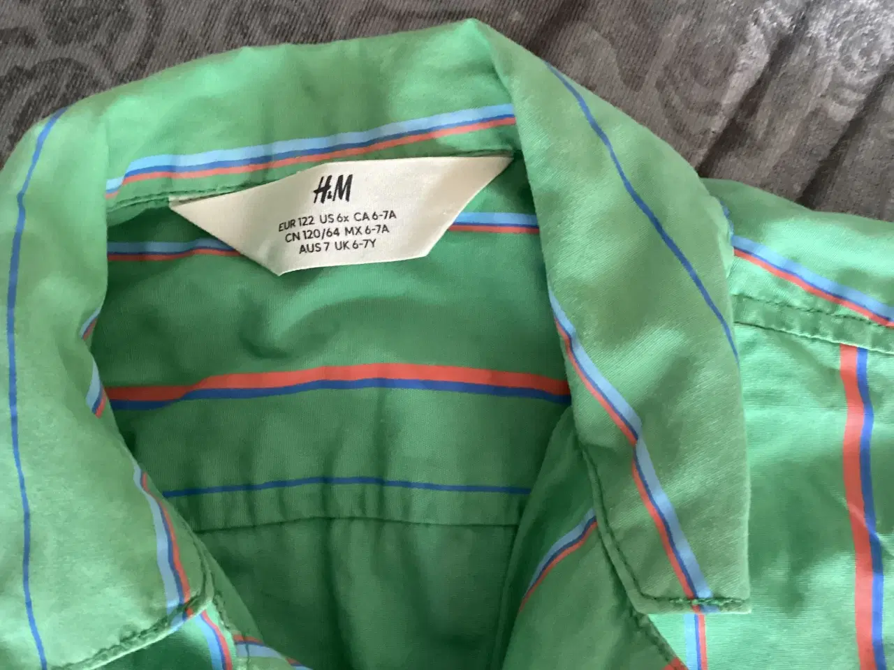 Billede 4 - Grønstribet shortssæt