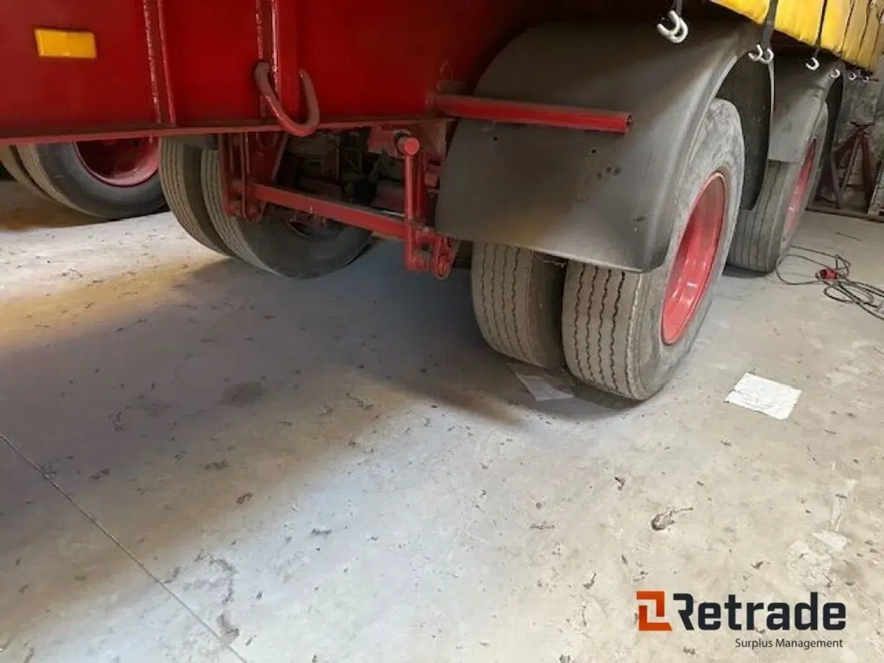 Billede 5 - - - - Sættevogn/ gardintrailer CRANE-FRUEHAUF