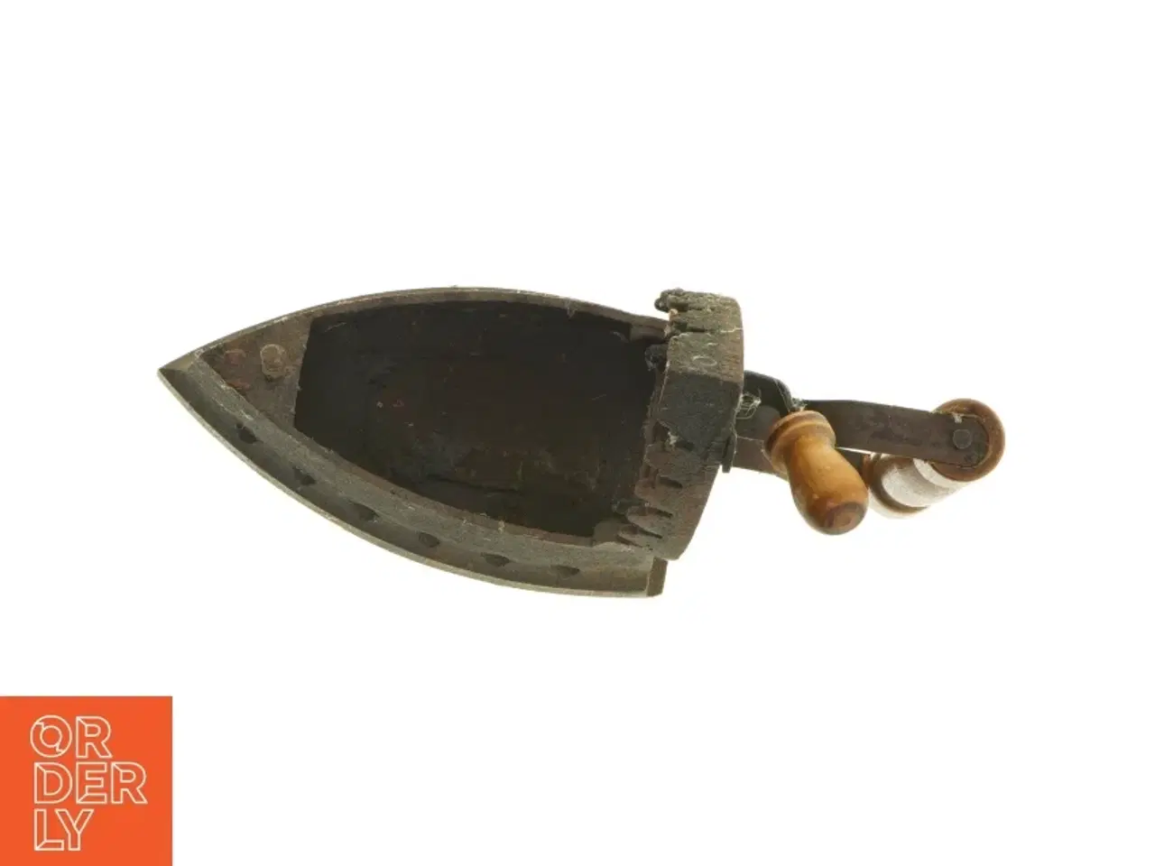 Billede 5 - Antikt strygejern (str. 20x18 cm)