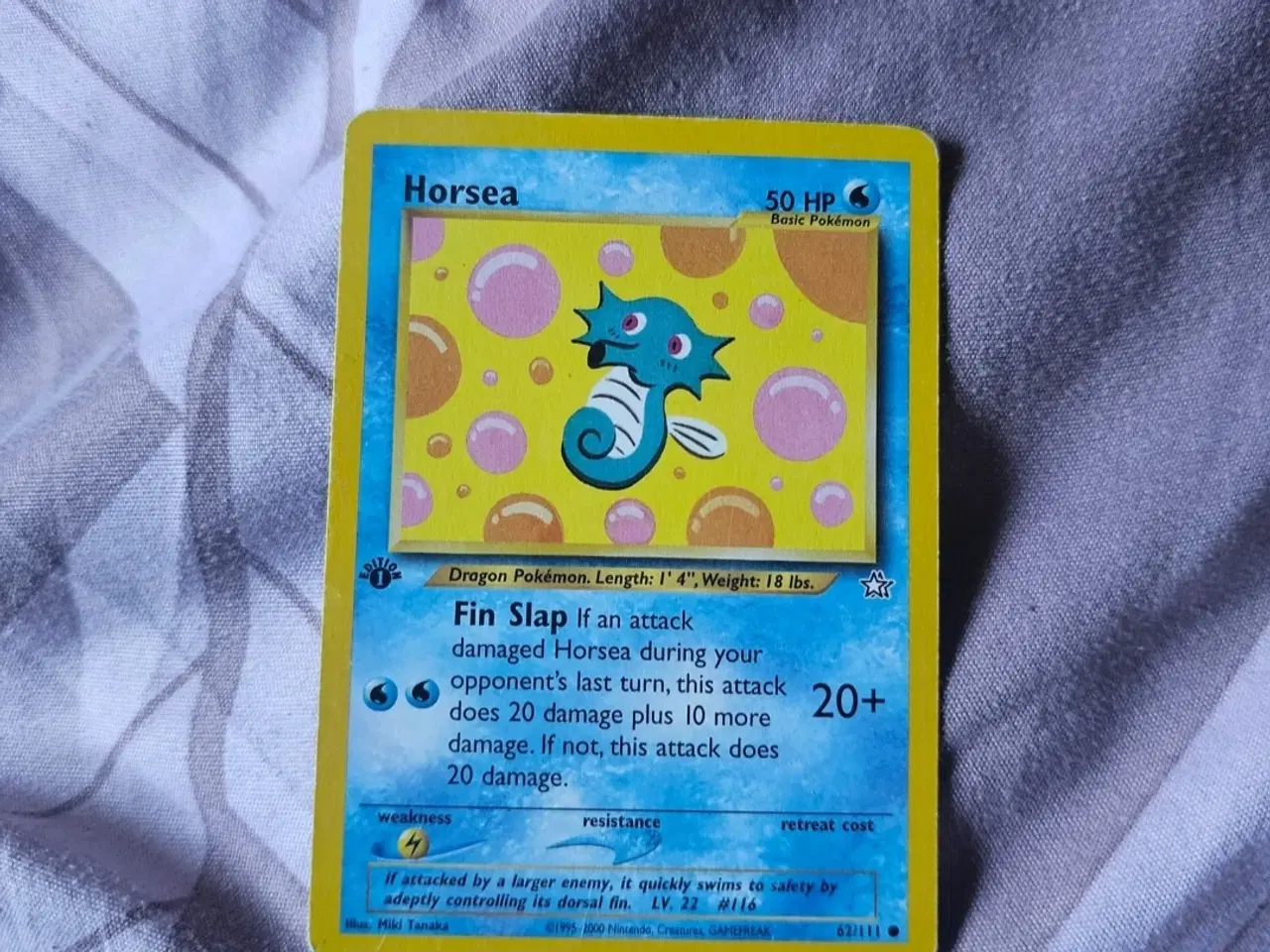 Billede 1 - Pokémon kort Horsea – original Wizards of the Coas