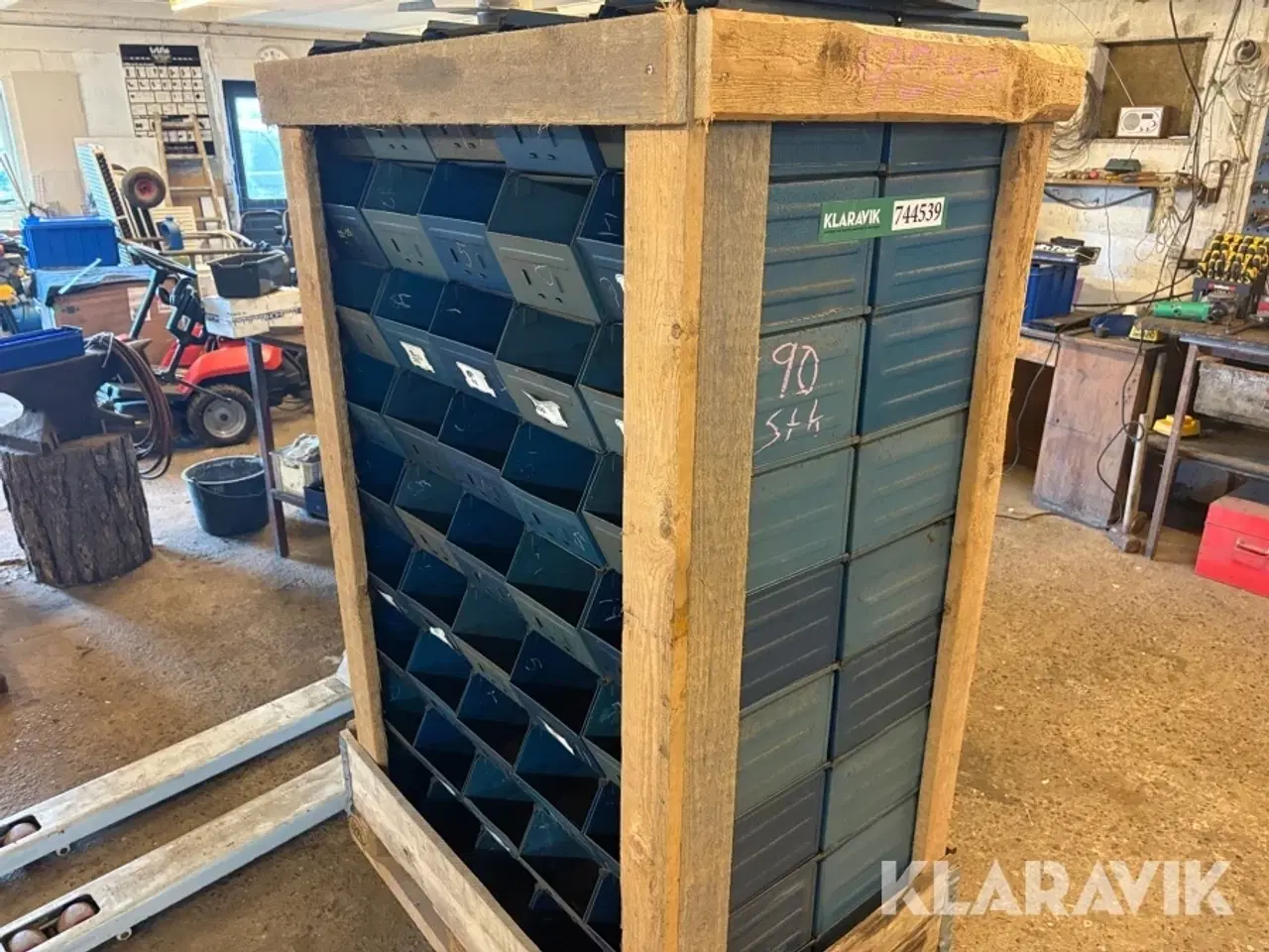 Billede 7 - Opbevarings kasser - 90 styks