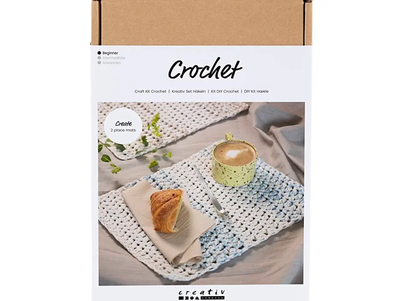 Billede 1 - DIY Hæklesæt til Unikke Dækkeservietter