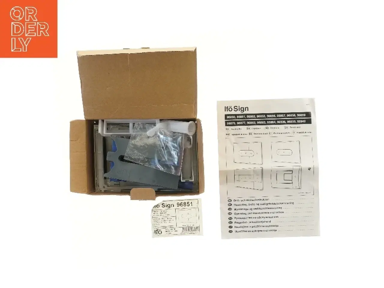 Billede 1 - Installation kit Sign 96851 til IF Sign toilets