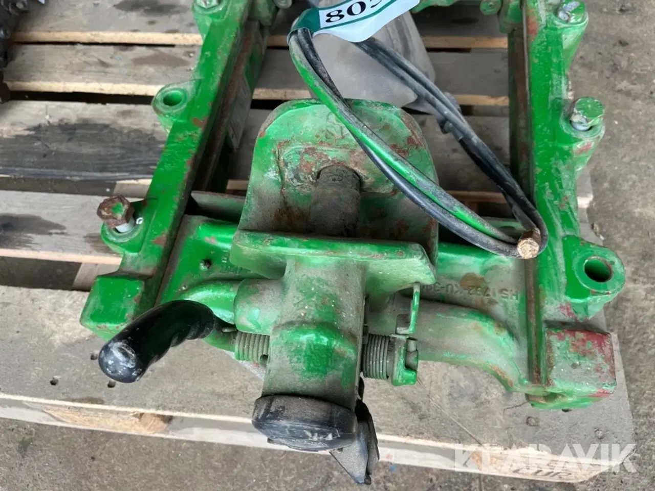 Billede 12 - Træk til John Deere traktor Sauermann HS 7450-JD