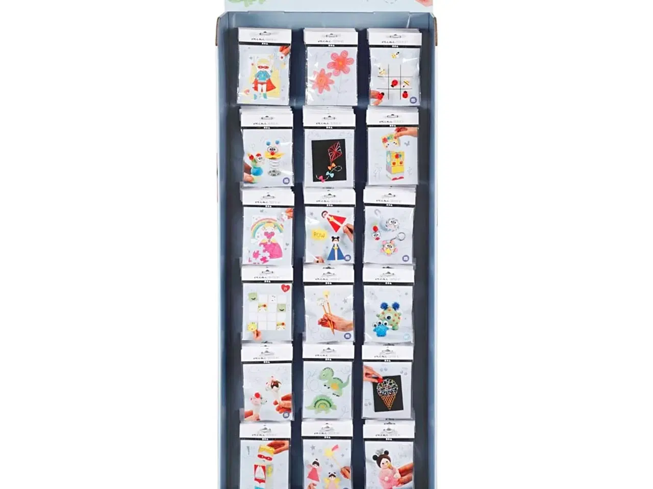 Billede 1 - Gulvdisplay med 108 Mini DIY Kits til Kreative Børn