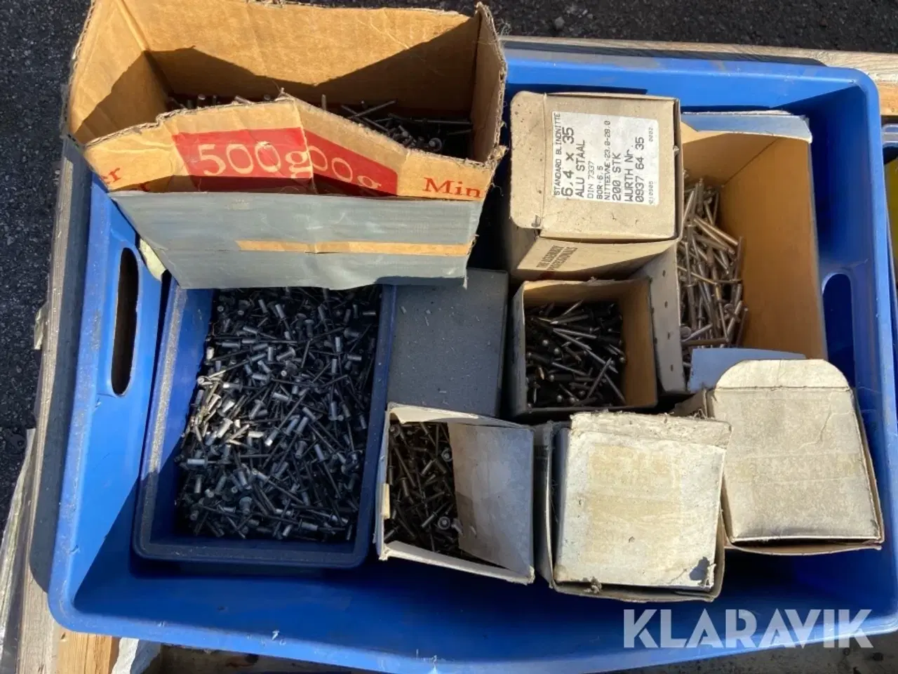 Billede 6 - Assorterede skruer og bolte - 1 palle