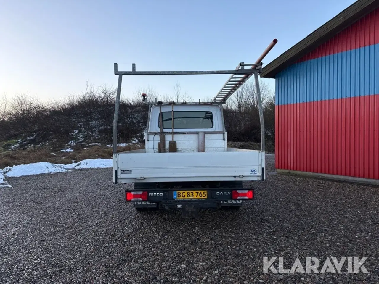 Billede 3 - Mandskabsvogn Iveco 35C15 med lad