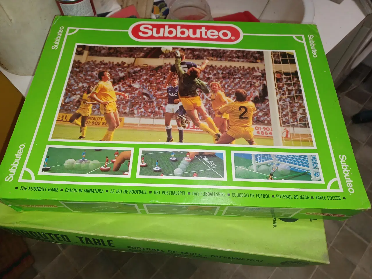 Billede 4 - Ældre Subbuteo fodboldspil