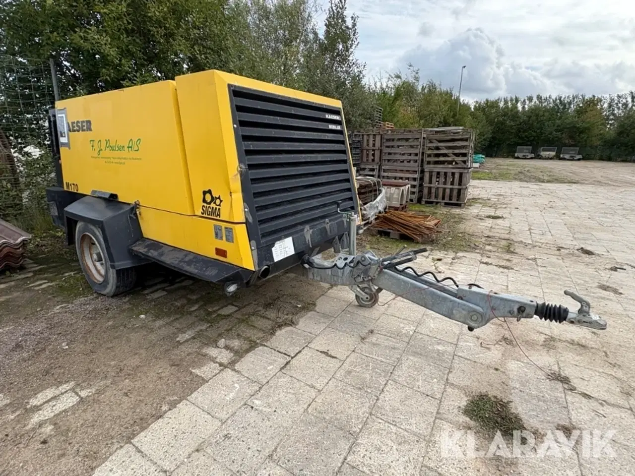 Billede 4 - Mobil kompressor Kaeser Mobilair M 170