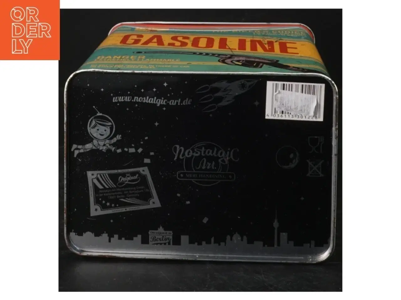 Billede 2 - Metaldåse med Gasoline-tema