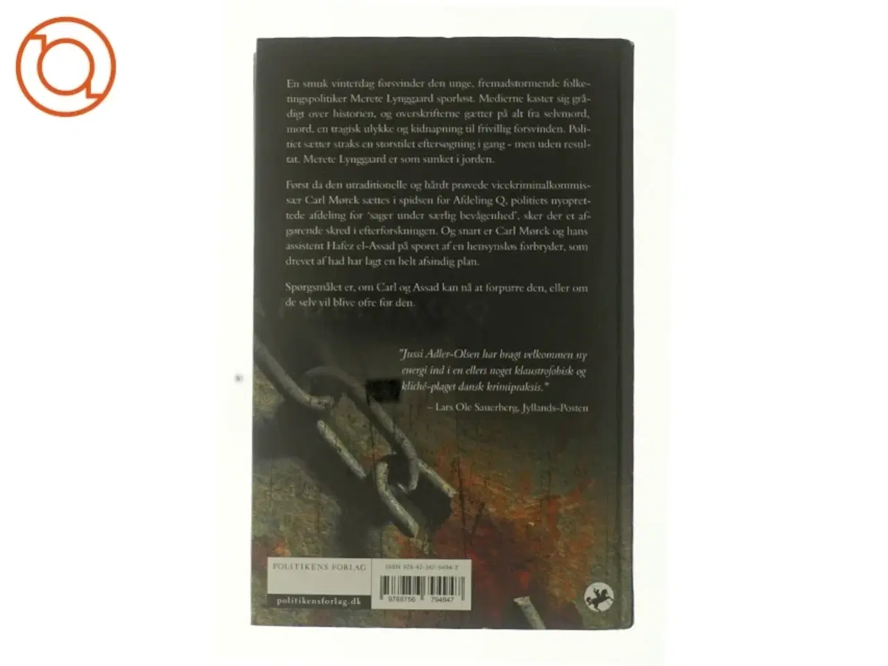 Billede 3 - Kvinden i buret af Jussi Adler-Olsen (Bog)