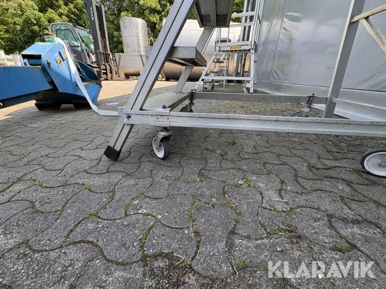Billede 7 - Trappe platform på hjul
