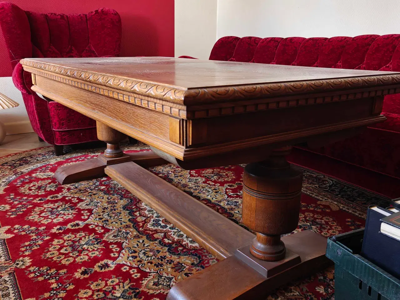 Billede 3 - Sofabord i massiv eg 