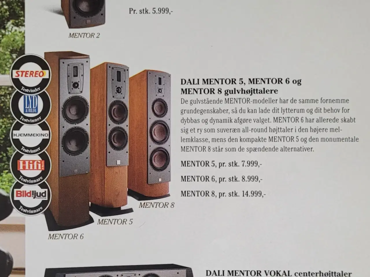 Billede 6 - Dali Mentor 6 Flot og Velspillende Gulvhøjttaler 