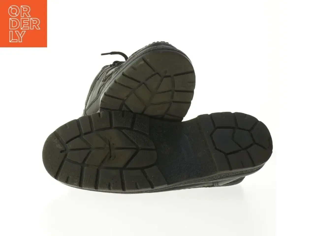 Billede 4 - Sorte lædersko (str. 44 )