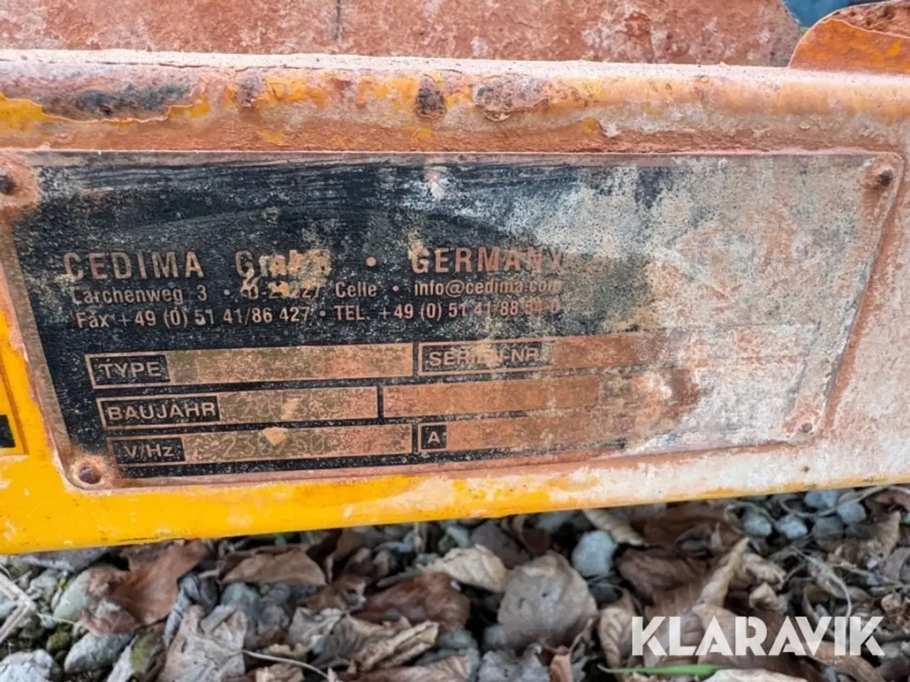 Billede 11 - Vådskærer Cedima CTS-81L