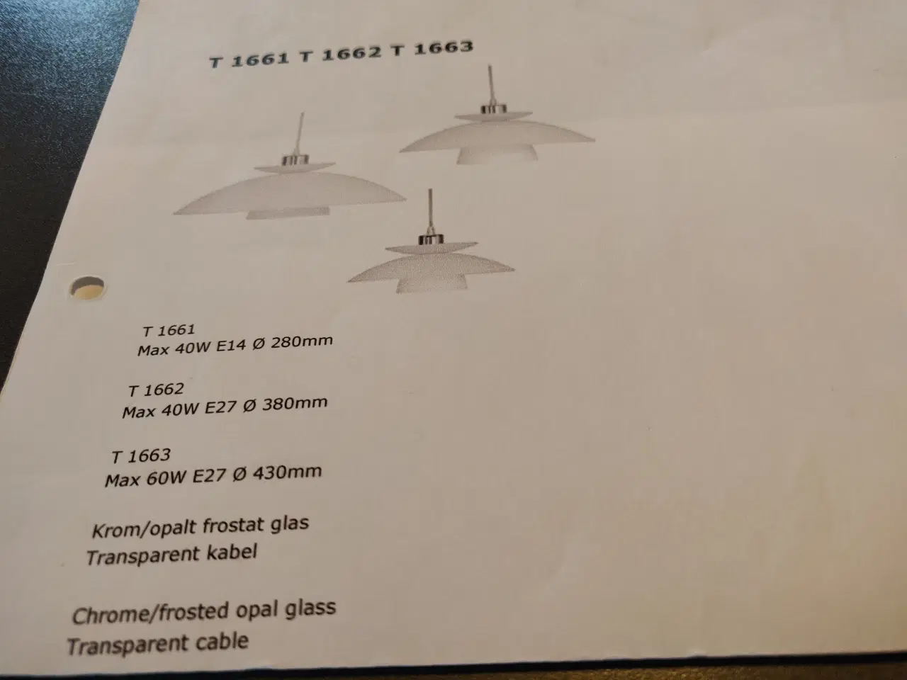 Billede 3 - Glas pendler køkken
