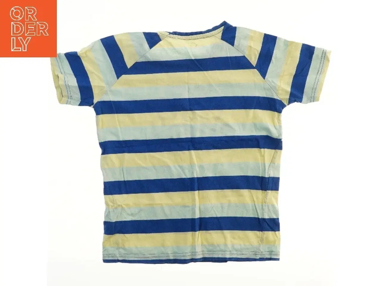 Billede 2 - Kortærmet bluse med striber fra VRS (str. 140)