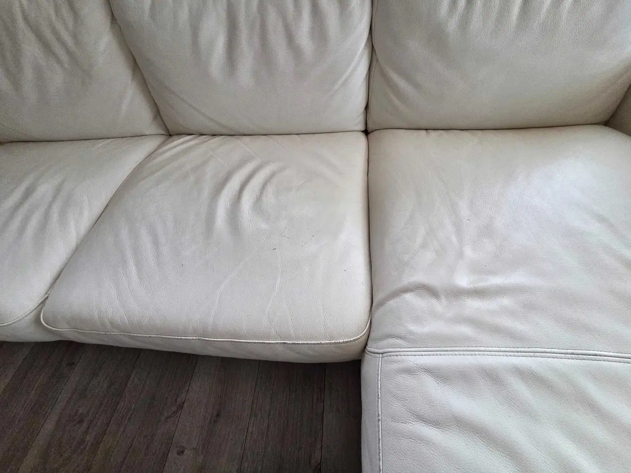 Billede 3 - Stor U sofa i læder