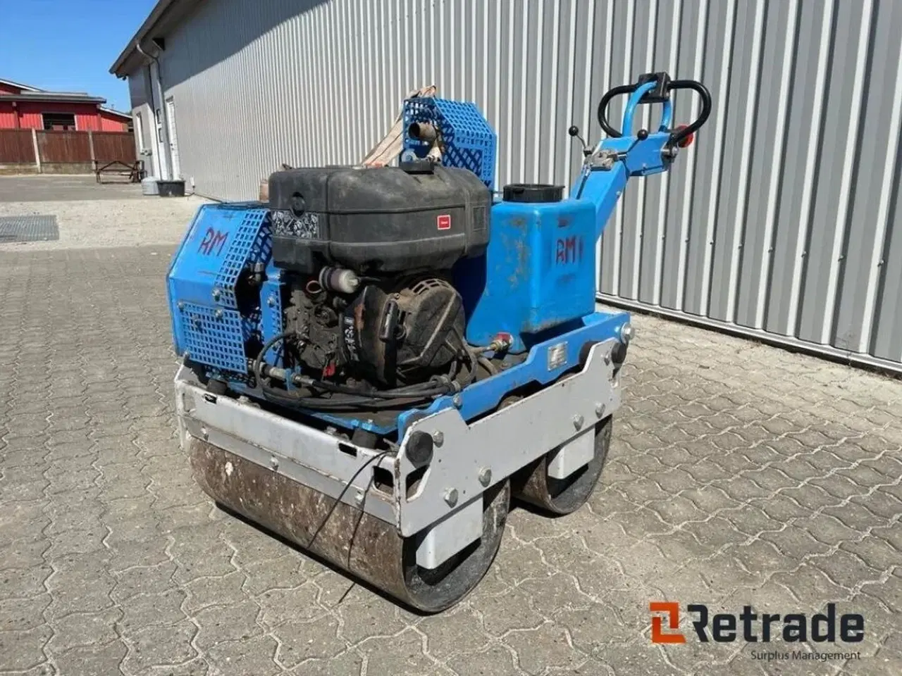 Billede 1 - Weber 65 cm vibrator-tromle DVH 600L