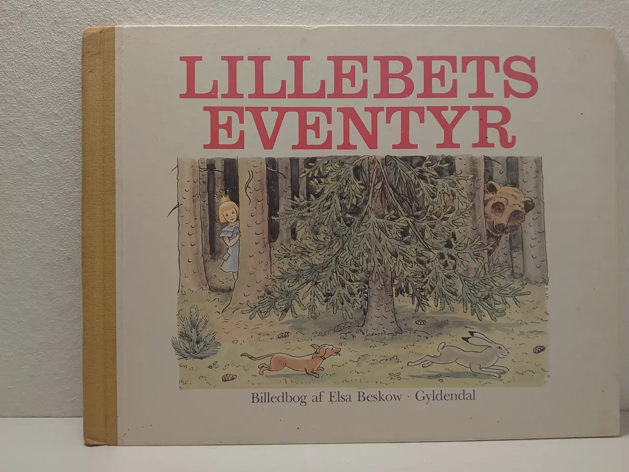 Billede 1 - Elsa Beskow: Lillebets Eventyr. Gyldendal 1981.