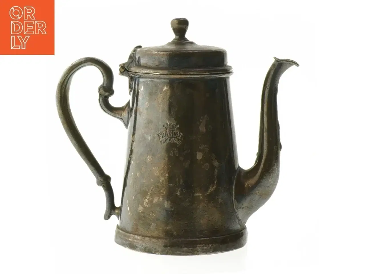 Billede 1 - Antik kaffekande fra Restaurant Frascati København (str. 16 cm)