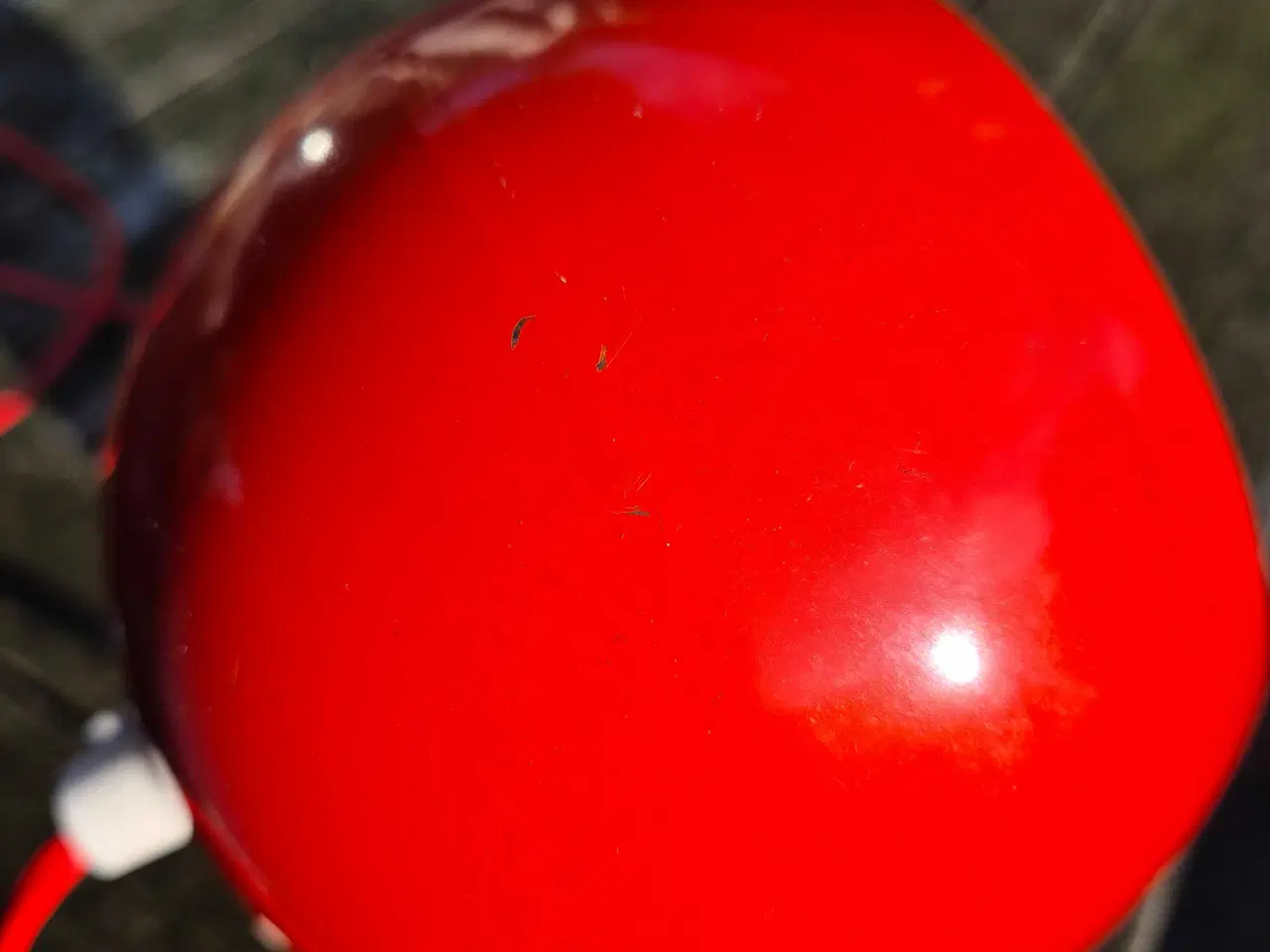 Billede 6 - Velholdte rødorange magnetlamper 