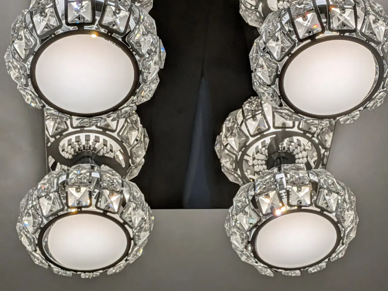 Billede 2 - 4 Eglo Corliano 39009 – Krystal LED-loftlamper