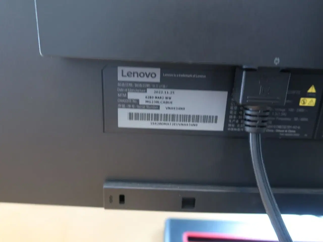 Billede 3 - Lenovo ThinkVision T24i-2L Skærm