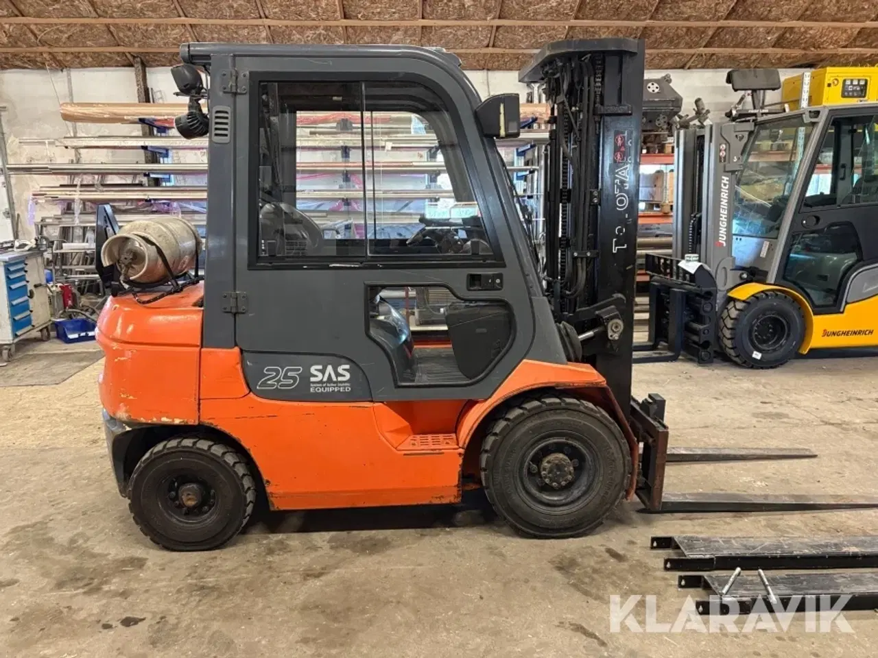 Billede 6 - Gaffeltruck Toyota 42-7FGF25 gas