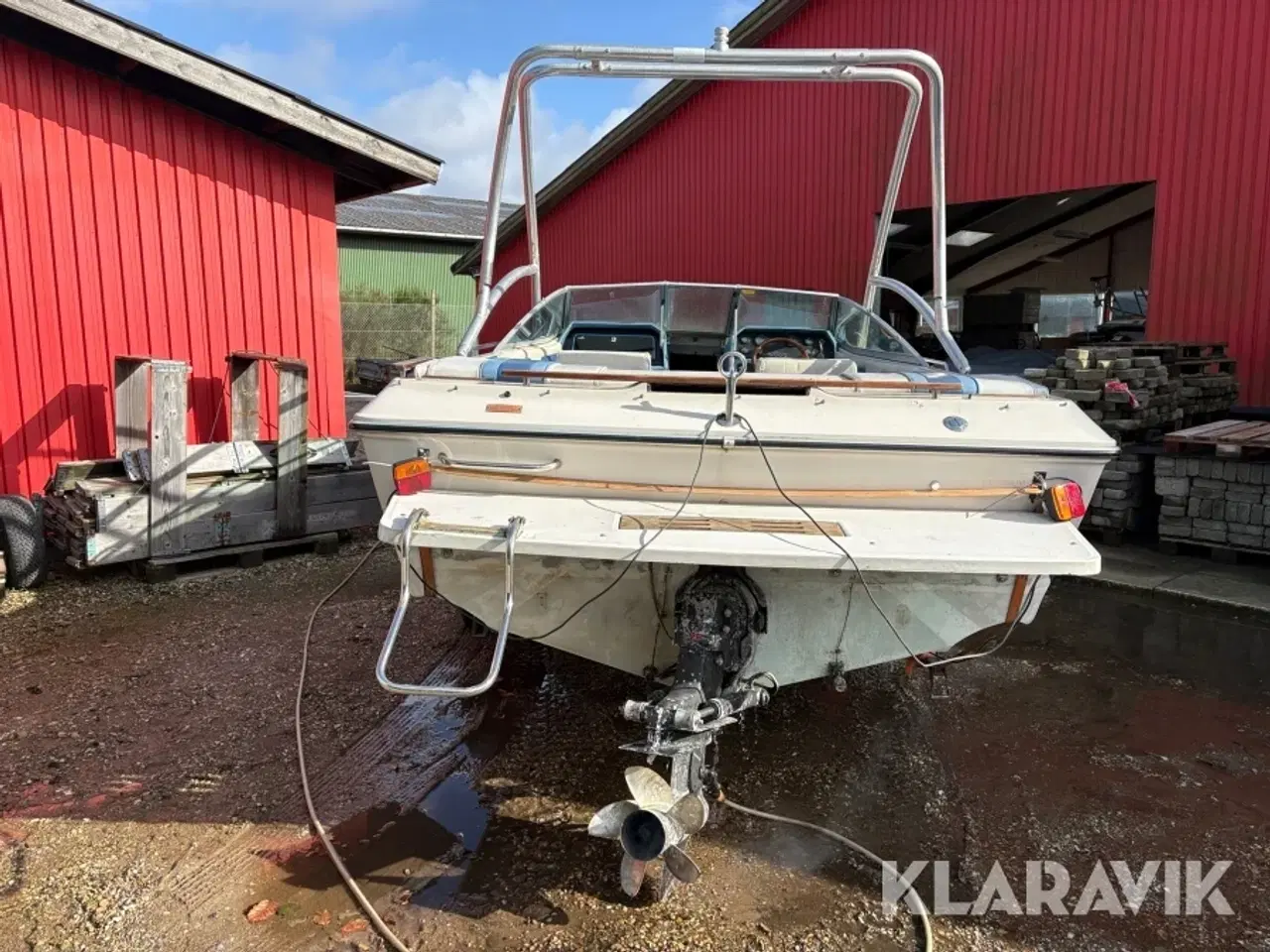Billede 5 - Båd Sea Ray Monaco 18 fod med oprikkervogn