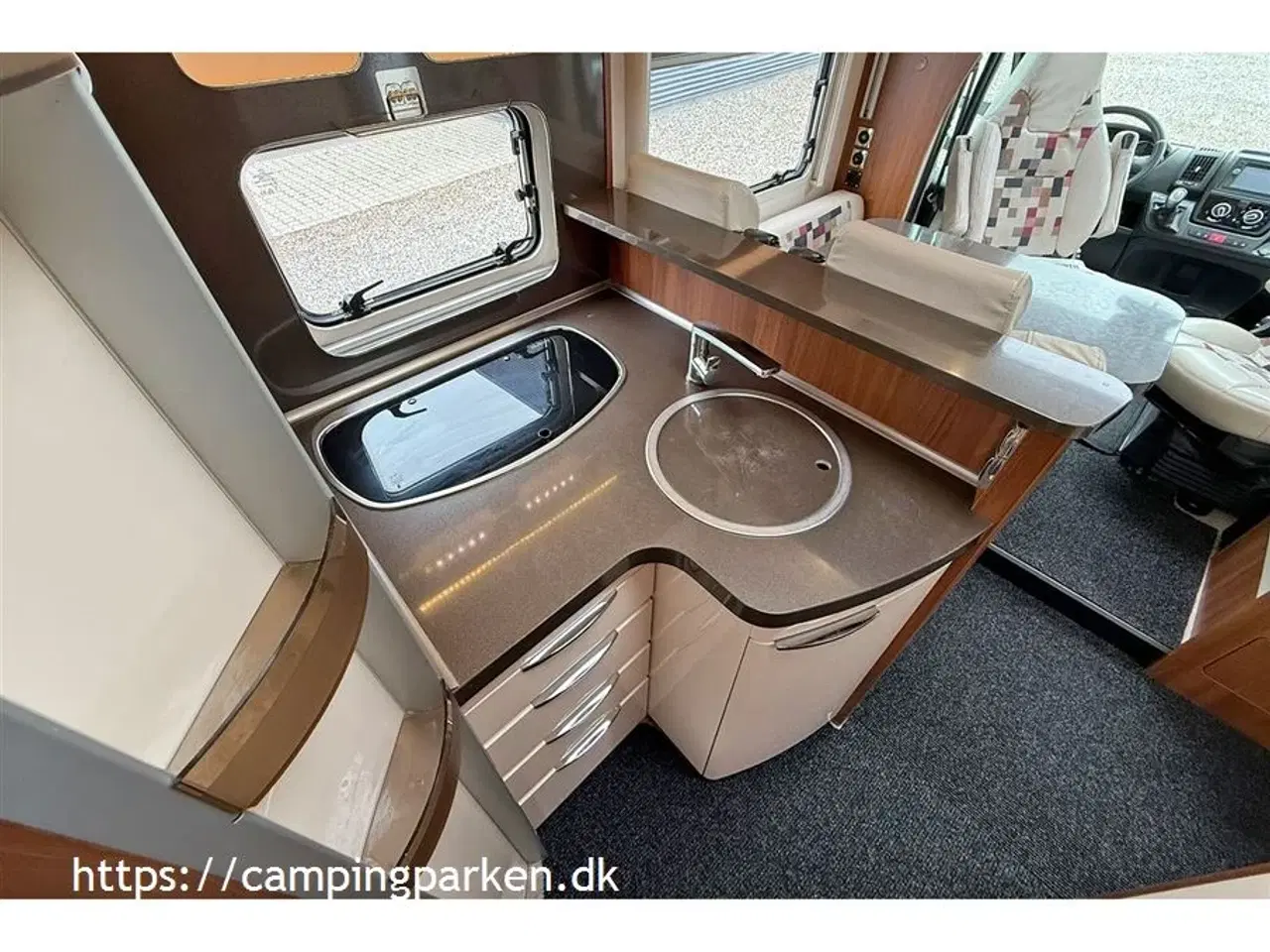 Billede 7 - 2017 - Hobby Optima De Luxe T 65 HGQ aut.   FIn autocamper m. automatgear, 150 hk, sænkeseng og queens bed