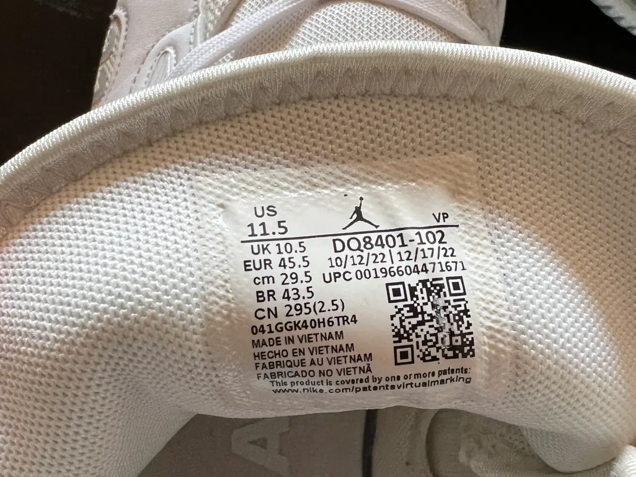 Billede 4 - Jordan Stay Loyal 2 – Hvide Basket Sneakers (45,5)